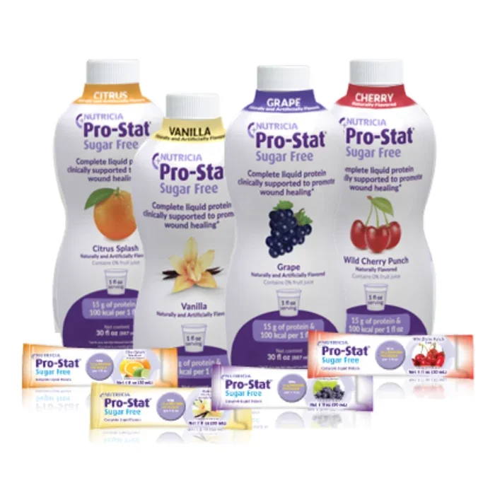 Nutricia Pro-Stat® Sugar Free High Protein Nutritional Drink – 30 oz Bottles