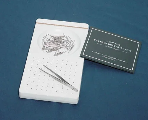 O’connor Tweezer Dexterity Test