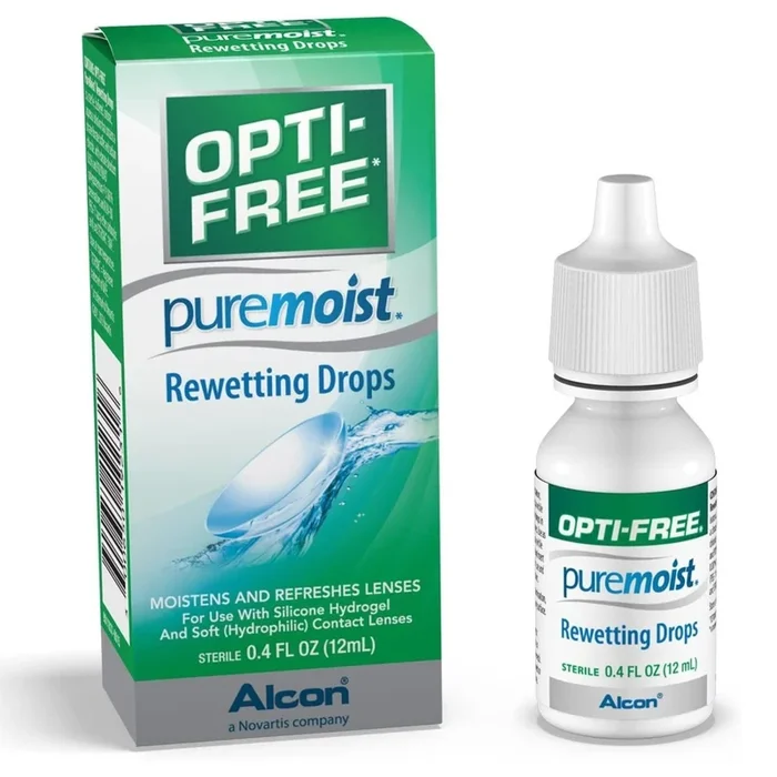 Opti Free Puremoist Citrate Buffer / Sodium Chloride Rewetting Drops