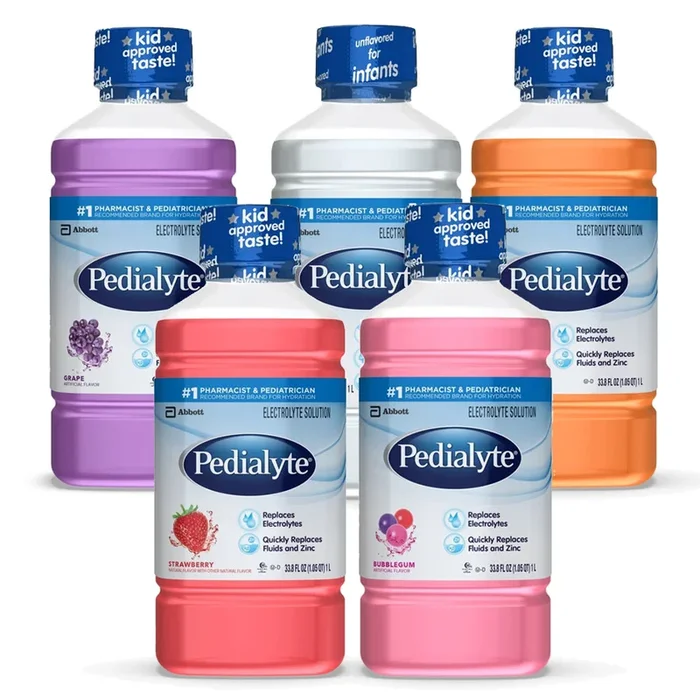 Oral Electrolyte Solution Pedialyte 33.8 oz. Electrolyte