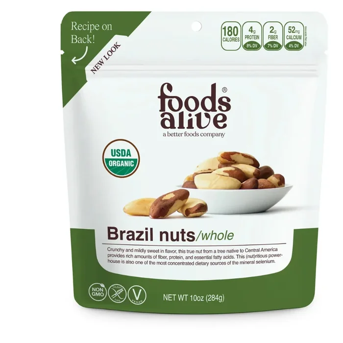 Organic Brazil Nuts (Whole)