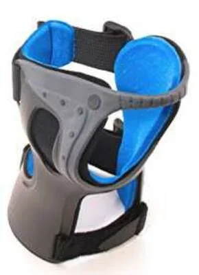 Ossur Exoform Carpal Tunnel Wrist Brace Left Hand: 1 Count, Black/Blue, Large, 7-3/4″ – 10″ (Circumference), Hook and Loop Strap Closure