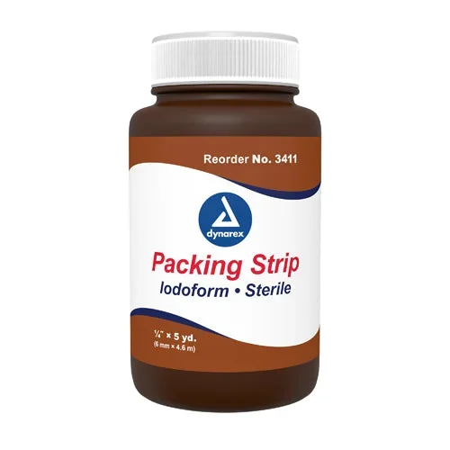 Packing Strips Iodoform Gauze 1/4 x 5 Yards (each)