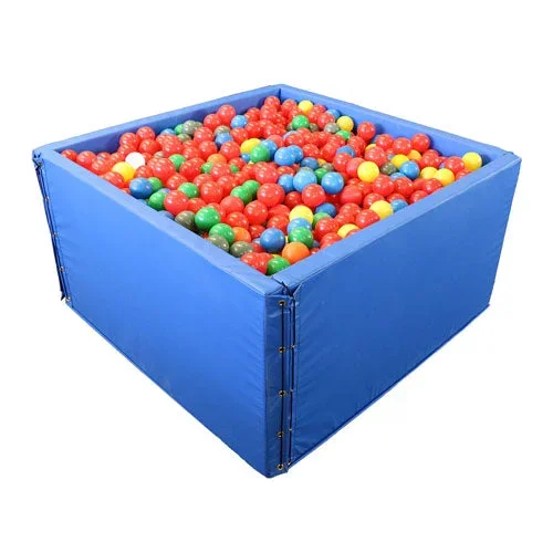 Panel Sided Ball Pit 4′ x 4′ w/2500 Large Balls