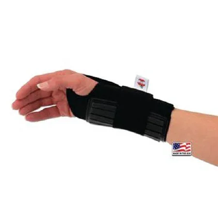 Patterson Medical Supply Wrist Support Neutral Position Left Hand Black Medium – 788305