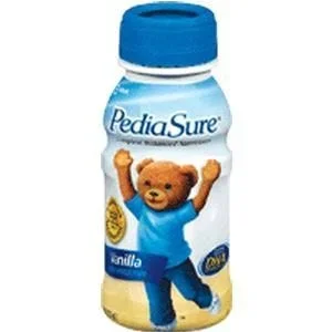 PediaSure 58049 Ready-to-Drink Vanilla 8 oz Bottle, Gluten-Free, Milk-Based, 1 Each