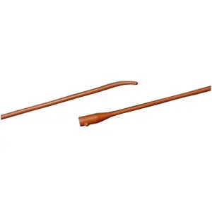 Pediatric Coude Olive Tip Catheter 8 Fr, 16″