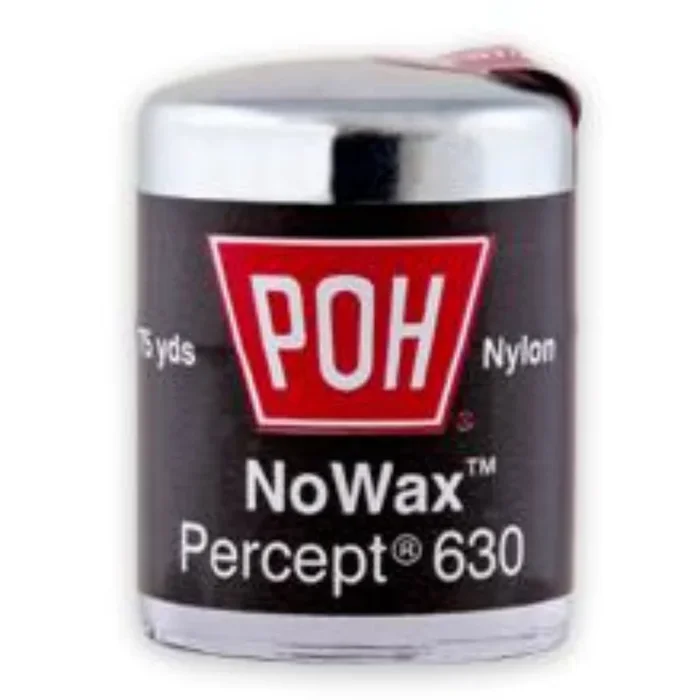 Percept NoWax 630 Black Dental Floss