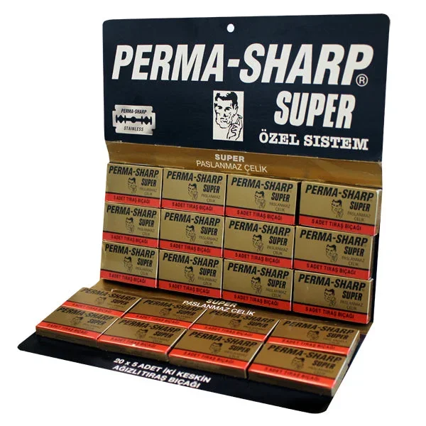 Perma-Sharp Super Double Edge Razor Blades (100 count) #10071823