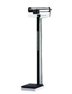 Physician’s Scale Balance Beam 390 lbs. Black / White Mechanical by Health O Meter