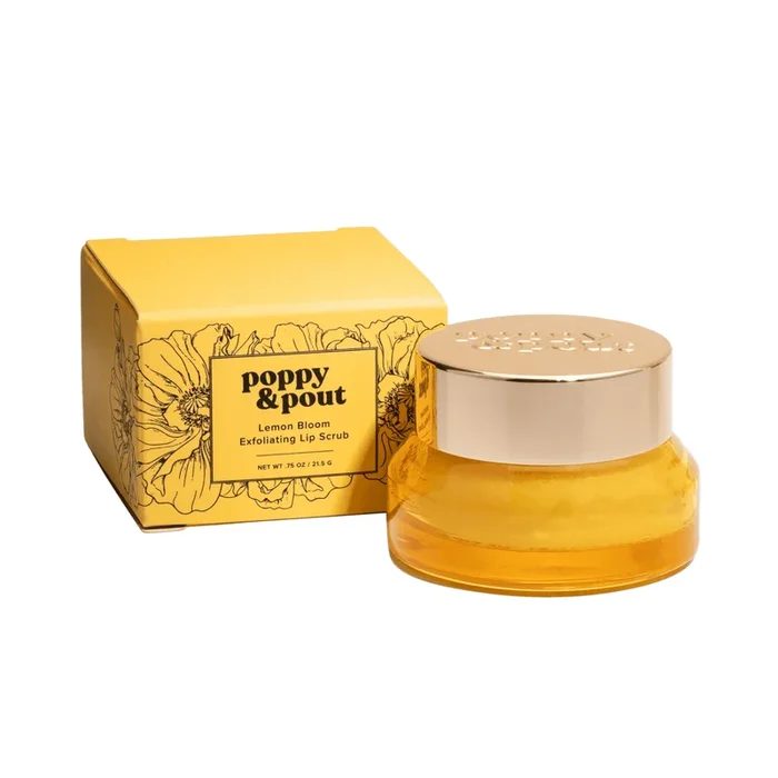 Poppy & Pout Lemon Bloom Lip Scrub (4 oz) #10089054