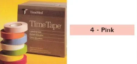 Precision Dynamics Time Blank Label Tape Multipurpose Label Without Legend Pink 1/2 X 500 Inch – T-512-4