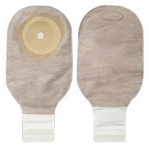 Premier 1-Piece Drainable Pouch Precut 1-3/16″, Lock N Roll, Beige
