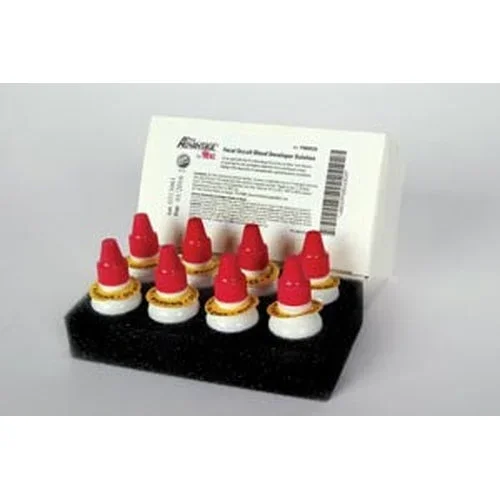 Pro Advantage Guaiac Fecal Occult Blood Test Developer Solution, 8 x 10mL Developers