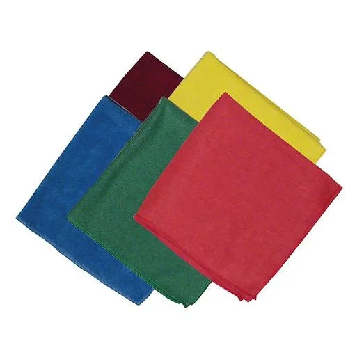Pro Advantage Microfiber Waffle Weave Cloth, Burgundy, 16” X 16”