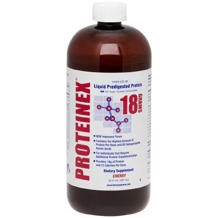 Proteinex Oral Protein Supplement, Black Cherry, 30 oz. Bottle, Ready to Use, 1 Bottle