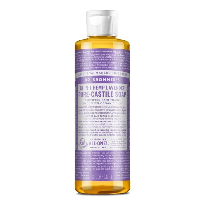 Pure Castile Liquid Soap – Lavender