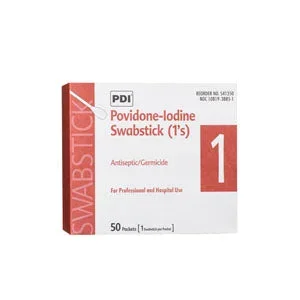 PVP Iodine Prep Pad, Medium, 1-1/5″ x 2-3/5″