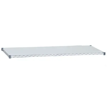 R & B Wire Products Solid Shelf Adjustable Chrome-Plated – SH2460SOL