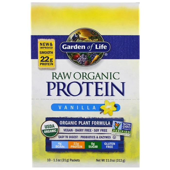 Raw Organic Protein Vanilla Pack