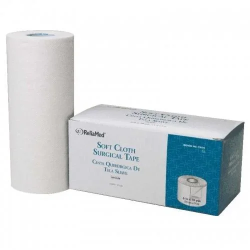 ReliaMed Soft Cloth Surgical Tape 6″ x 10 yds.
