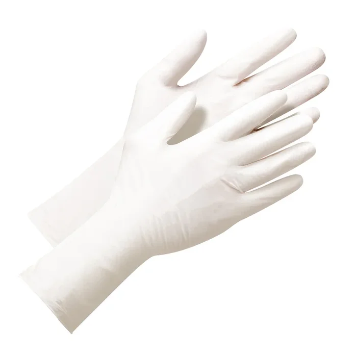 RightCare Class 100 processed 12” Hand Specific Gamma Sterilized Cleanroom Nitrile Gloves, Powder-Free, Case of 200 Pairs