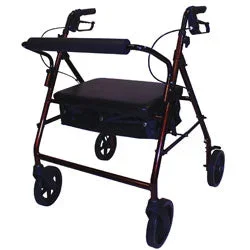 Roscoe Bariatric Rollator with Padded Seat – Single