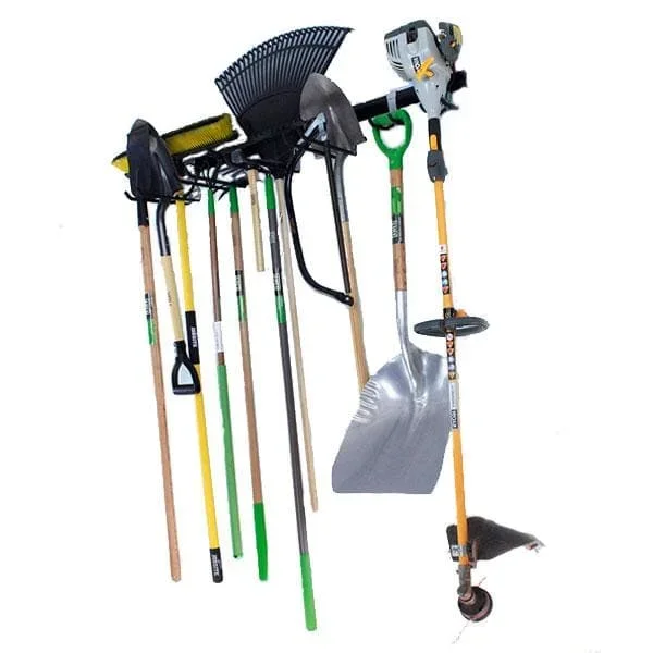 SafeRacks Tool Storage Rack – Garage Wall Mounted Rail and Track