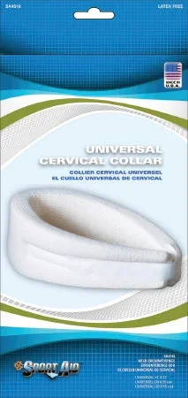 Scott Specialties Sport-Aid Cervical Collar Medium Density One Size Fits Most One Piece 2-1/2 Inch Height 12 to 22 Inch Circumference – SA4518 NAT UN