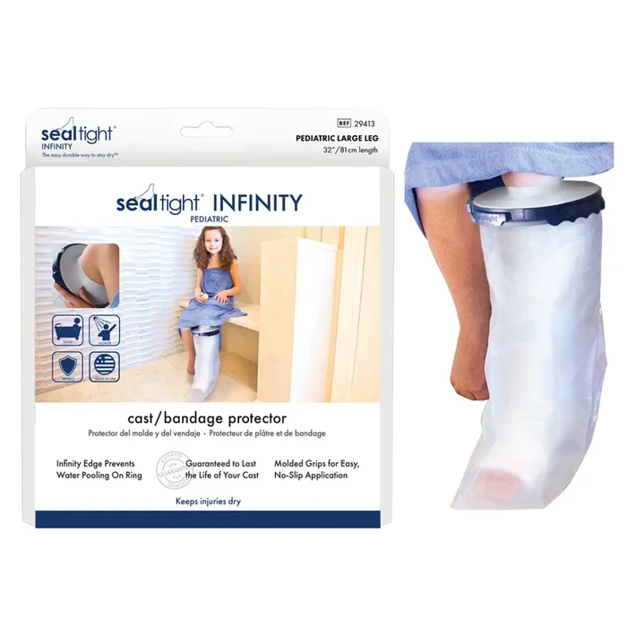 Seal-Tight Infinity Cast Protector Pediatric Large Leg