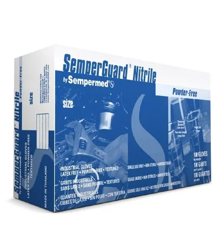 Sempermed USA SemperGuard Nitrile NonSterile General Purpose Gloves – 1000 Per Case