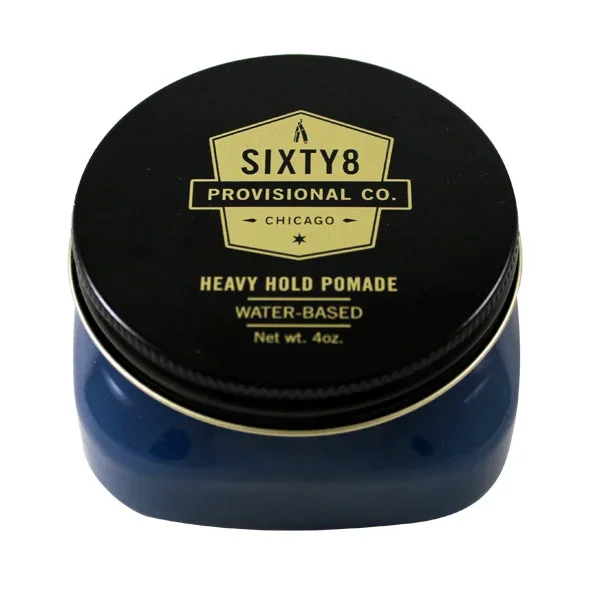 Sixty8 Provisional Co. Heavy Hold Pomade (Water-Based) (4 oz) #10072619