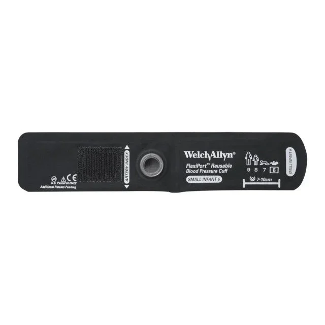 Size-06 Welch Allyn FlexiPort Reusable Blood Pressure Cuff – Small Infant