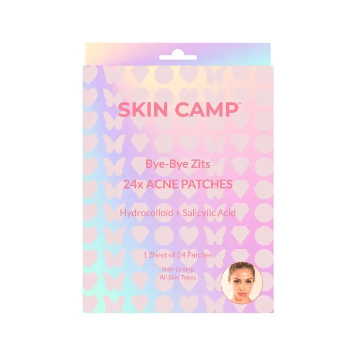 Skin Camp Bye-Bye Zits Acne Patches (24 count) #10086250