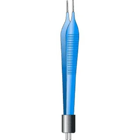Sklar Sklar Blue Dressing Forceps Adson 4-3/4 Inch Surgical Grade Coated Stainless Steel NonSterile NonLocking Thumb Handle Straight 1 mm Tips – 91-6100