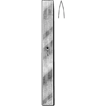 Sklar Sklar Osteotome Lambotte 20 mm Straight Delicate Blade Premium OR Grade Stainless Steel NonSterile 5 Inch Length – 40-6550