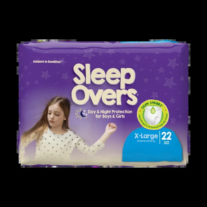 SleepOvers X-Large, 85 – 140 lbs, Pack of 22