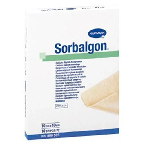 Sorbalgon Calcium Alginate Dressing, 4″ x 4″