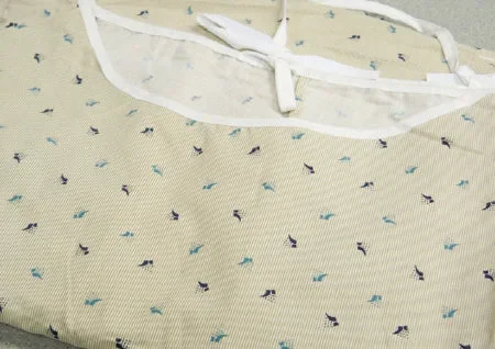Standard Textile Patient Exam Gown X-Large Adult Celebrity Blue Print – 7021N930