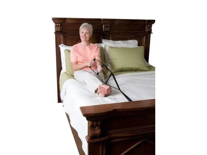 Stander BedCaddie – In Bed Support Assist Handle with Adjustable Nylon Strap + Three Ergonomic Hand Grips