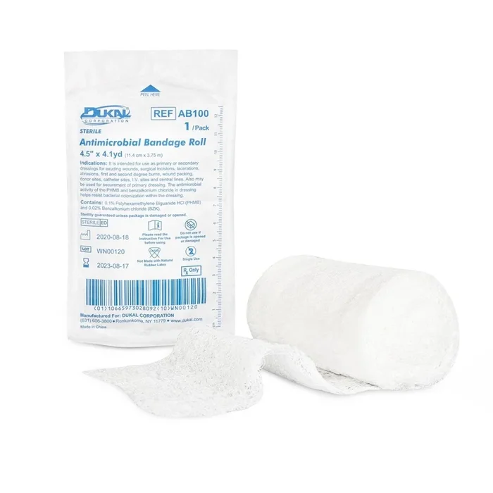 Sterile Antimicrobial Conforming Bandage
