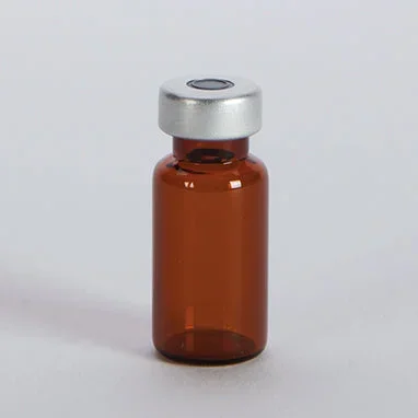 Sterile Empty Vials, Amber, 5mL-25 Per Pack