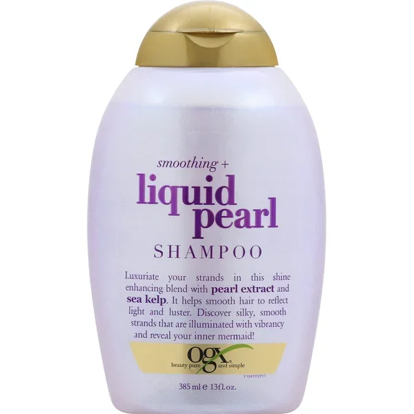 Suavizado OGX + champú de pera líquida, 13 oz