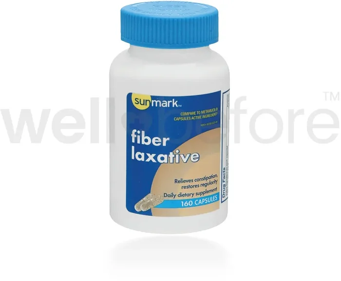 sunmark Fiber Laxative Capsules