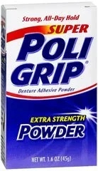 Super Poligrip Denture Adhesive