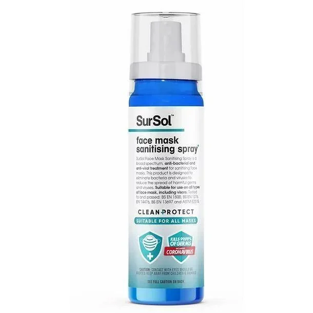 SurSol Face Mask Sanitising Spray – 100ml