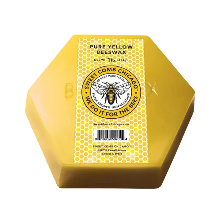 Sweet Comb Chicago Pure Yellow Beeswax (1 lb) #10081920