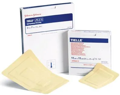Systagenix Wound Management TIELLE Plus Foam Dressing 5-7/8 X 7-3/4 Inch Rectangle Adhesive Sterile – TP502
