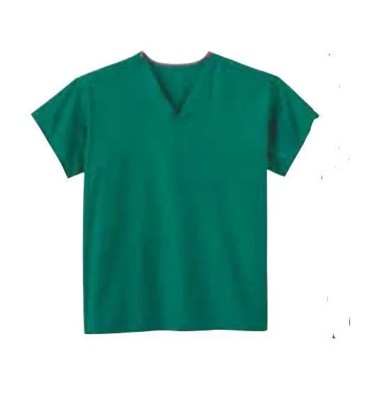 Tech Styles a Division of Encompass Patient Shirt Large / Pediatric Forest Green Without Pockets – P915-PL