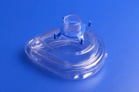 Teleflex Medical Anesthesia Face Mask Full Face Style Adult Small User Size 3 Hook Ring – 158350